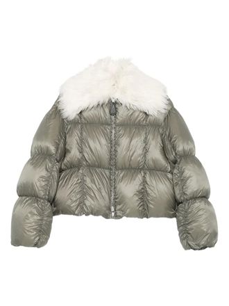 Jil Sander Gewatteerd jack - Groen