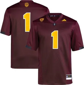 adidas Mens adidas 1 Maroon Arizona State Sun Devils Premier Football Jersey at Nordstrom, Size X-Large
