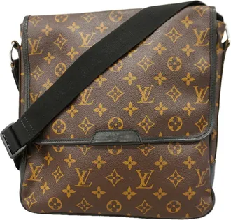 Louis Vuitton Black Brown Shoulder Bag (Pre-Owned)