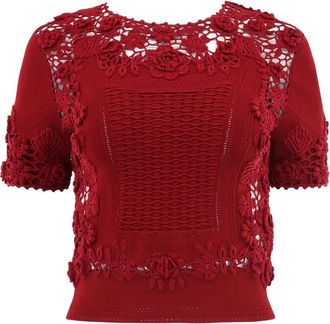 Ulla Johnson Top Stella - Rosso