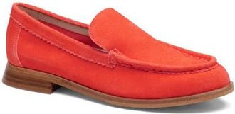 Johnston & Murphy Gillian Suede Loafer in Coral Suede at Nordstrom, Size 7.5