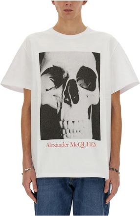 Alexander McQueen T-Shirt - Heren - T-shirts - Wit - L - Tops