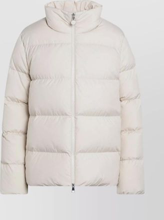 Moncler short down jacket high collar