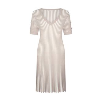 Liu Jo Knitted Dresses, female, Multicolor, Size: XS Short knit dress
