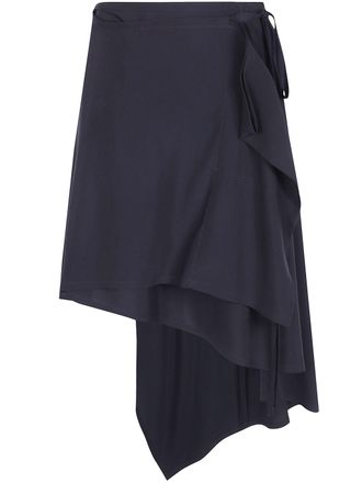 Ann Demeulemeester Skirt Asymmetrical Wrap Birit