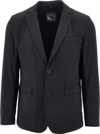 Herno Giacca monopetto in twill di nylon - - Jackets - Uomo - Nero - M