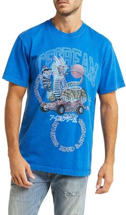 Icecream Mens Family Reunion Cotton Graphic Tee in Daphne at Nordstrom, Size Small