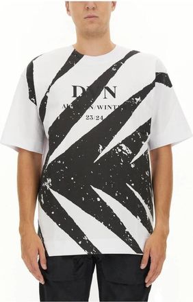 Dries Van Noten T-shirt met grafische print - Heren - T-shirts - Wit - M - Tops