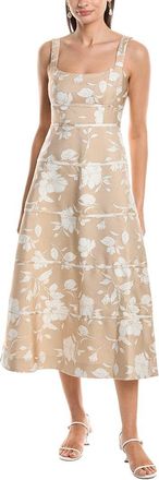 Anne Klein A-Line Midi Dress