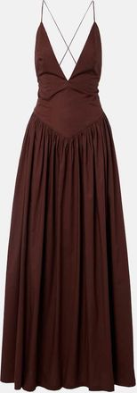 Adriana Degreas Abito lungo in cotone