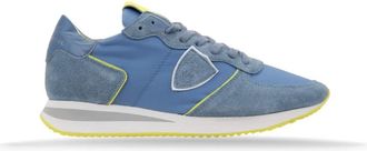 Philippe Model Veterschoenen voor dames Stijlvol ontwerp - Dames - Sneakers - Blauw - 37 EU - Su&egrave;de - Schoenen