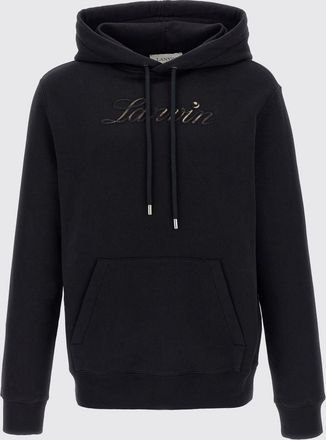 Lanvin Felpa con cappuccio in cotone con logo Lanvin