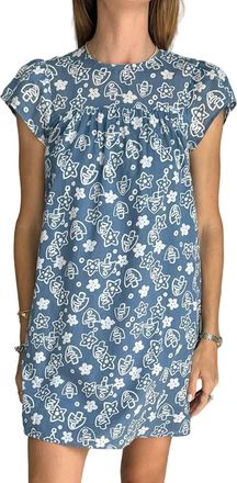Ciao Lucia Joelle Mini Dress In Tidepool