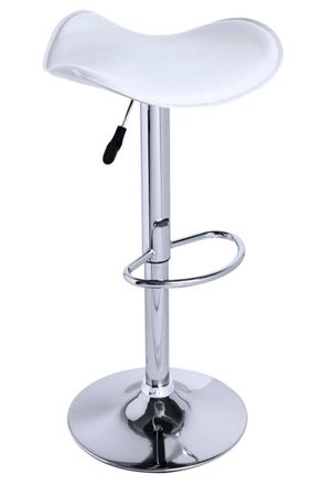 Regalos Miguel Pack 2 Taburetes color blanco en polipiel