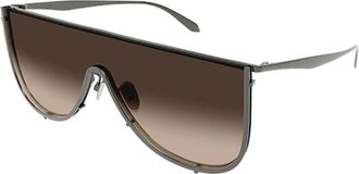 Alaia AA0094S 005 Womens Sunglasses Silver Size 99