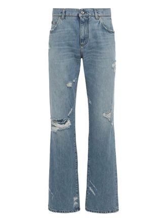 Dolce & Gabbana distressed jeans - Blue