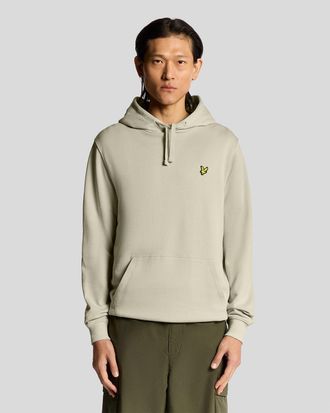 Lyle & Scott Loopback Katoenen Hoodie - Grijs
