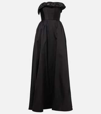 Roland Mouret Ruffled strapless gown