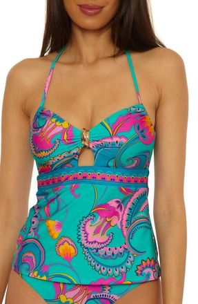 Trina Turk Mykonos Tankini Top in Multi at Nordstrom, Size 4