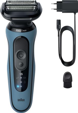 Braun Series 5 52-a1000s Afeitadora M&aacute;quina De Afeitar De L&aacute;minas Azul