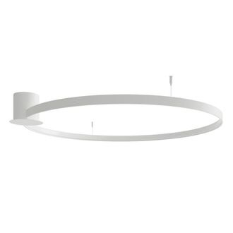 Thoro L&aacute;mpara de techo blanco acero 4000k alt. 13 cm