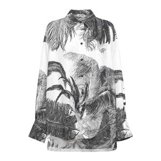 The Attico Dames, Blouses & Shirts, Veelkleurig, Maat: 3XS Zijde