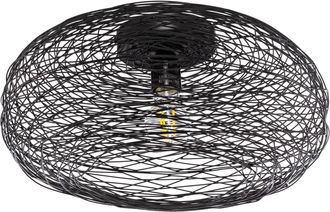 Lindby L&aacute;mpara De Techo kaviya En Negro Metal - Lindby