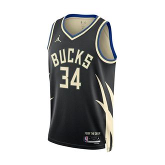 Nike Maglia Nera Statement Giannis Antetokounmpo - - Sport - Uomo - Nero - 2XL