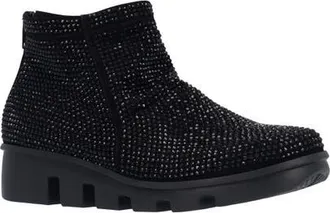 L'Amour Des Pieds Hadirat Leather Bootie in Black at Nordstrom, Size 8.5
