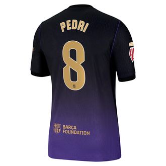 Nike Pedri Barcelona 2026/27 Match Away Kobe Nike Mens Aero-FIT Soccer Jersey in Purple | NN204432673-FCB