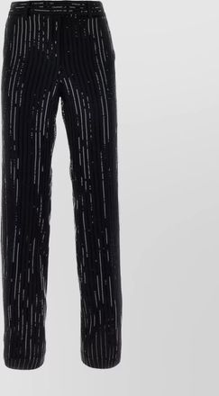 Michael Kors sequined triacetate blend pant