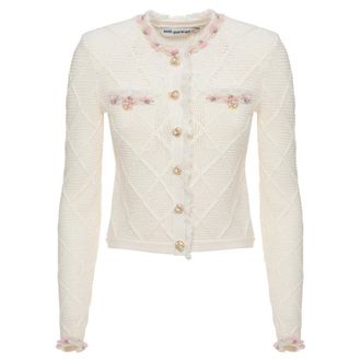 Self Portrait Donna, Maglie, Bianco, M, new