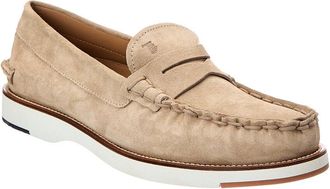 Tod's Tods Mocassino Gomma + Guard Suede Loafer
