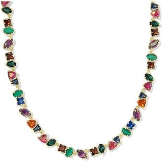 Kendra Scott Isabelle Tennis Womens Necklace Womens Necklace Gold Mix