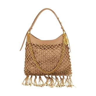 La Carrie Fringe Shoulder Bag - female - La Carrie - Shoulder Bags - Beige - ONE SIZE - Bags
