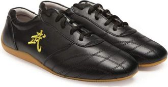 Generic Taekwondo Shoes, Adults Breathable Non-Slip Sport,Lightweight, for Boxing, Kung Fu, Karate and Taichi, Indoor Training Sports(Black,11.5 UK)