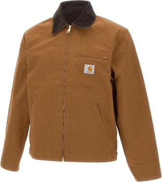 Carhartt Work in Progress Detroit Jacket - Heren - Zomerjassen - Bruin - XL - Katoen - Jassen