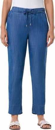 Coolibar Enclave Weekend Pants, UPF 50+ Sun Protection in Light Indigo Chambray at Nordstrom, Size Xx-Large