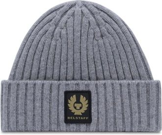 Belstaff Accessories, male, Gray, ONE SIZE, Watch Beanie Hat