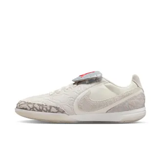 Nike Jordan Mens Jordan Tiempo Streetgato SE Indoor/Court Low-Top Soccer Shoes in Grey | II7579-016