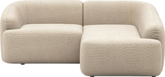 Inosign Ecksofa »Nergal, kompakte Stellmasse, Breite 216cm, organisches Design, L-Form« Modernes Design, schlichte Optik, stilvoller Blickfang im Wohnzimmer