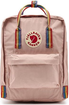 Fj&auml;llr&auml;ven Kanken Rainbow Handbags Chalk Rose/Rainbow, Polyester