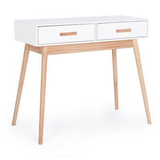 Decorspace Consolle Ordinary con struttura in legno di pauwlonia per interni -Con 2 cassetti