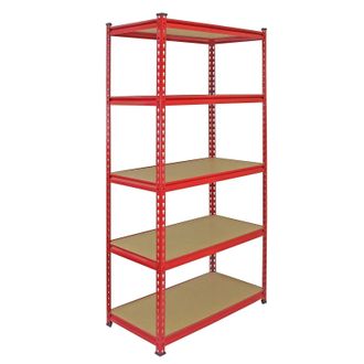 MonsterShop 10 x Z-Rax Red 90cm & Free Mallet