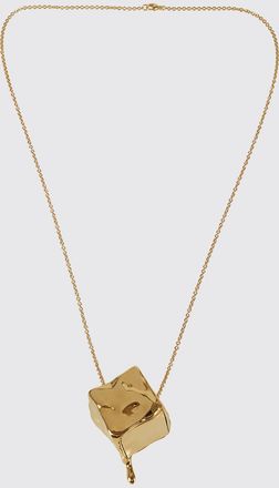 Paco Rabanne Collana in ottone con ciondolo