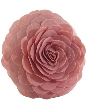 Saro Lifestyle Flower Pillow