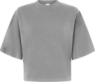 Pinko T-shirt in cotone - Grigio