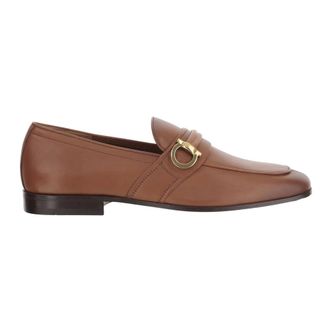 Ferragamo Heren, Schoenen, Bruin, Maat: 41 EU Leer