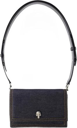 Alexander McQueen Alexander McQueen, Shoulder Bags, female, Black, Size: ONE SIZE Small Skull Crossbody
