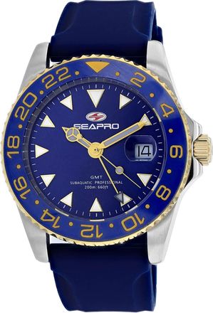 Seapro Mens Blue dial Watch